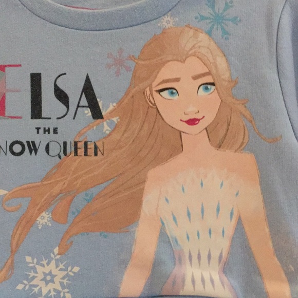 Disney Frozen 2 Elsa The Snow Queen Toddler Girls Sweatshirt 2T - Picture 4 of 9